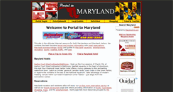 Desktop Screenshot of portaltomaryland.com